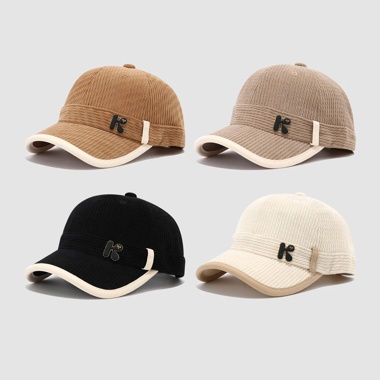 

Однотонная детская бейсболка с милым буквенным принтом, весенне-осенняя кепка-козырек для малышей, солнцезащитная шляпа для мальчиков и девочек