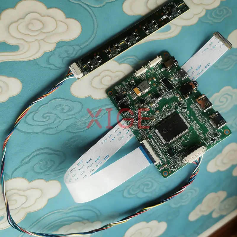 Matrix Controller Board Fit B140HAN02 B140HAN03 B140HAN04 B140HAN01 2Mini-HDMI 1920x1080 1920*1080 EDP-30 Pin Laptop Display Kit