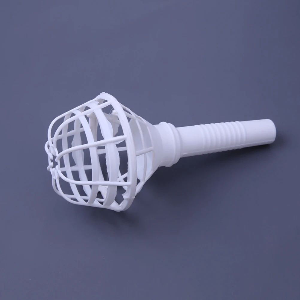 

12 Pcs Empty Receptacle H Flower DIY Holder Wedding Bridal Bouquet Floral H Decor Artificial Flowers Durable Compact