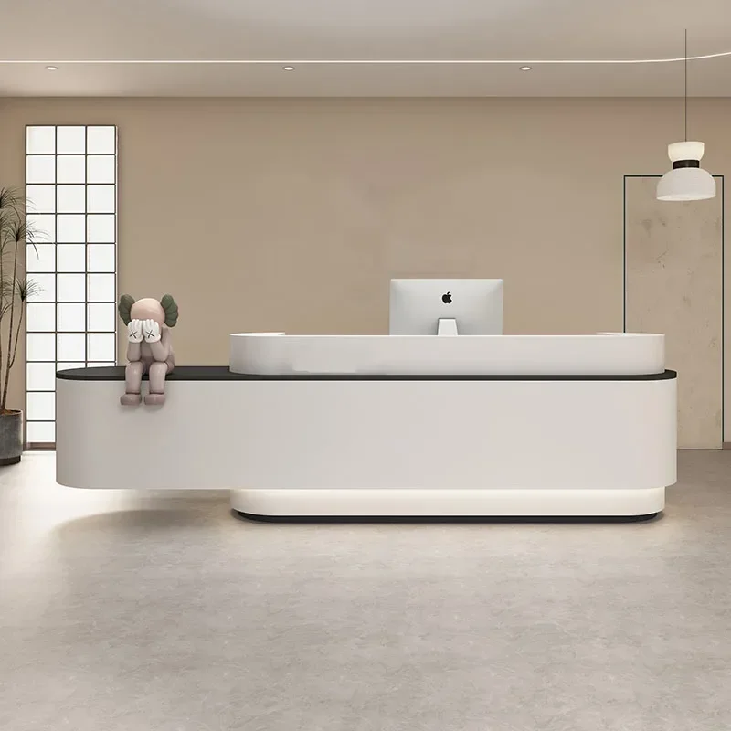 Reception Cash Counter Front Desk Lectern Restaurant Tables Mobile Standing Office Bar Shop Display Mostrador Unique Furniture