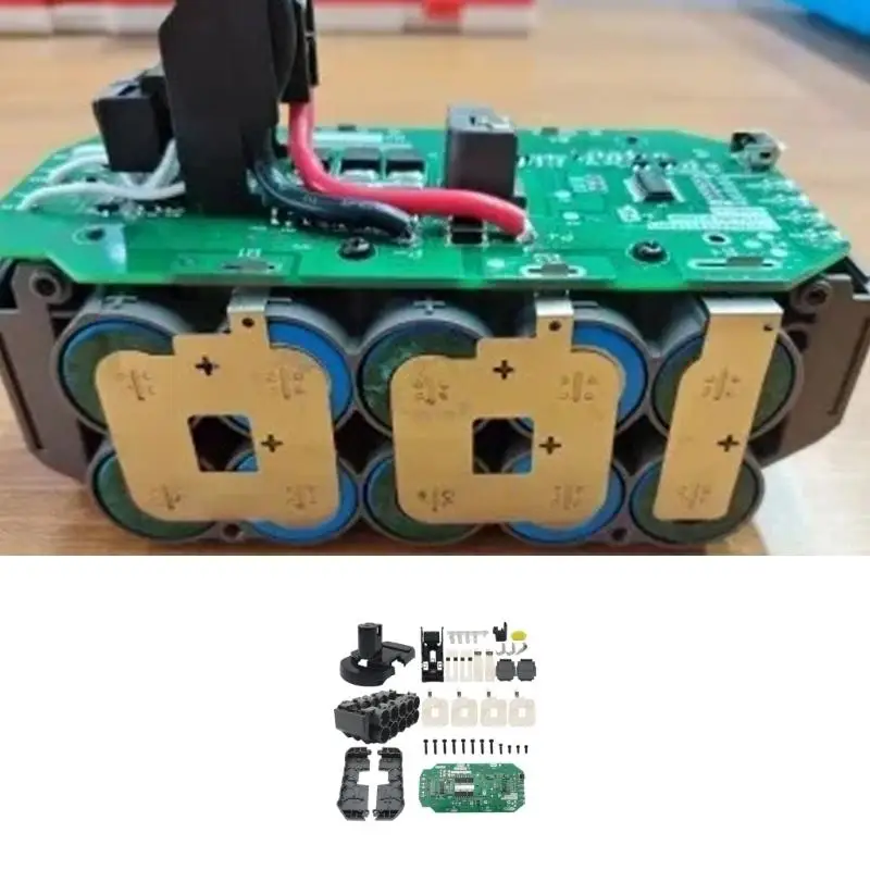 DIY Battery Housing Case Set for 18V P103 P108B P102、P103、P104、P105、P106、P107 Models Holds for 10x18650 Battery(Not