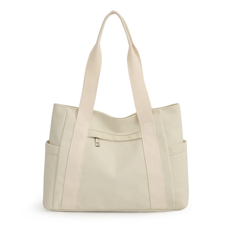 Women's handbag Fashionable Women's Canvas Top-Handle Bag for Daily Commuting and College Style Student Outfit Shoulder Bag
