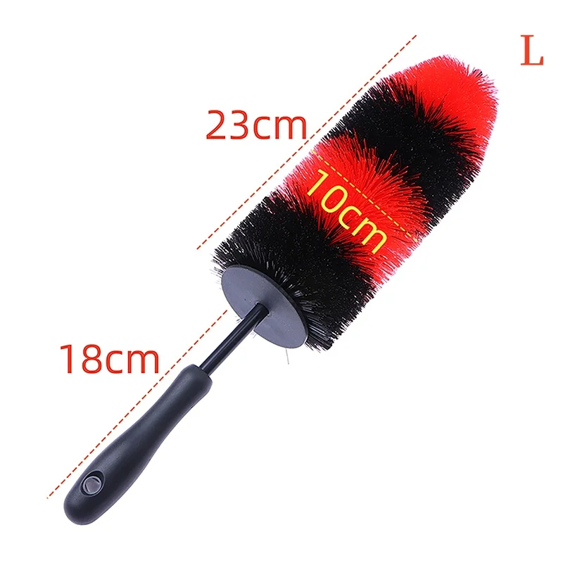 1PC Soft Non Scratch Auto Care Detailing Washing Tools Car Wheel Wash Brush Multifunction Car Wheel Rim Tire Cleaning Brush