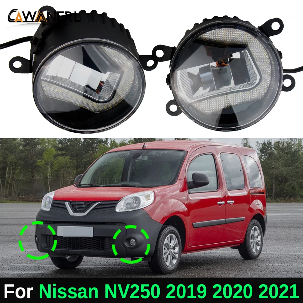 

1 пара, автомобильные левые и правые дневные ходовые огни для Nissan NV 250 NV250 2019 2020 2021