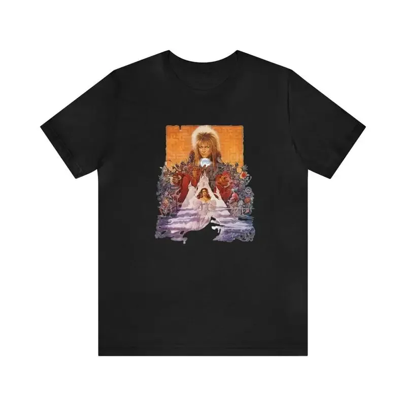 Labyrinth T Shirt Oversize T-Shirts Short Sleeve Tees T-Shirt Female