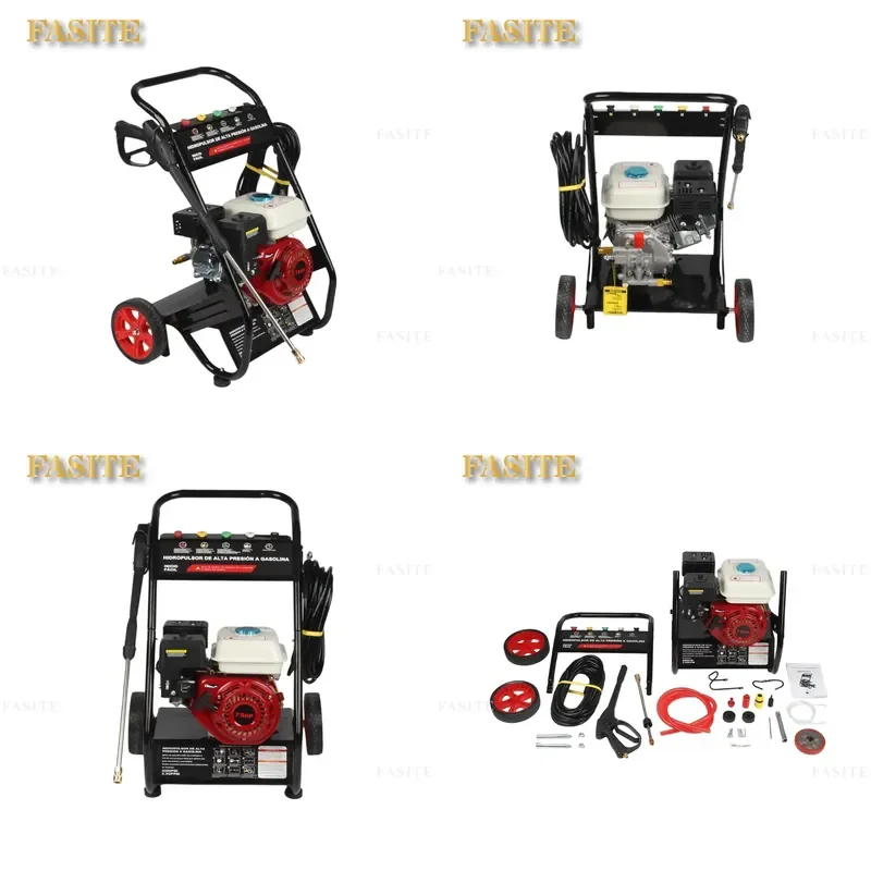 For 180KG Pressure 7.5HP Self-Priming Swash Plate Pump Trolley High Pressure Cleaner Powerful Outdoor