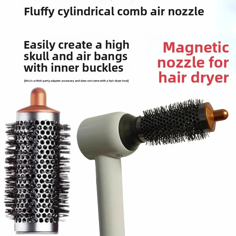 

For DREAME Hair Dryer Magnetic Cylinder Comb Nozzle Accessories