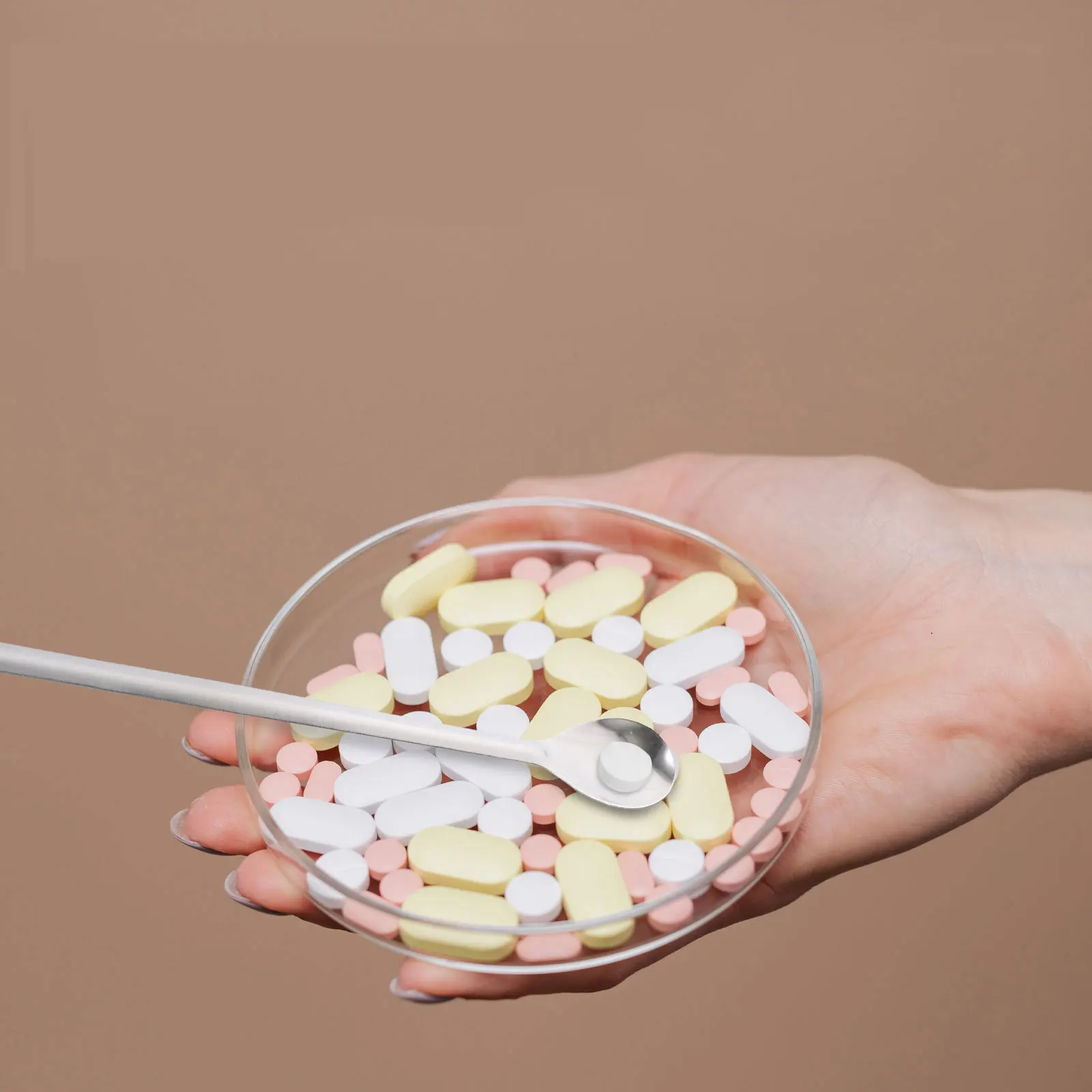 

13 Pcs Stainless Steel Sampling Spoon Set Scoop Measuring Laboratory Double Head Mixing Spatula