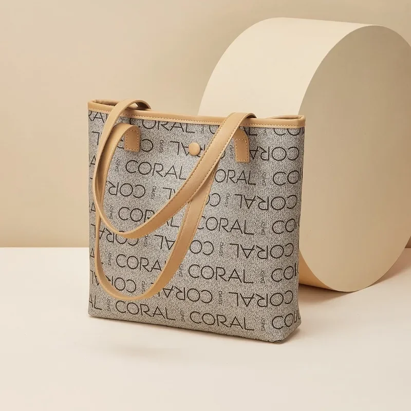 Bolso de hombro Retro versátil para mujer, bolsa exquisita y Simple para axilas, de gran capacidad, portátil, a la moda, 2023