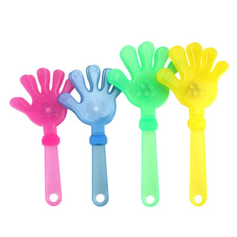 5pc/Pack Fashion LED Hand Clapper Concert Party Cheering Toy Children Clap Your Hands Small Hands Clapping Light up Toy