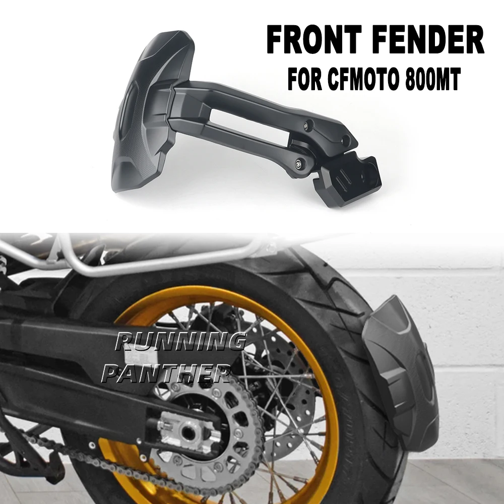 

Motorcycle Accessories Rear Wheel Hugger Mudguard Rear Fender Mudflap Guard For CFMOTO 800MT 800 MT