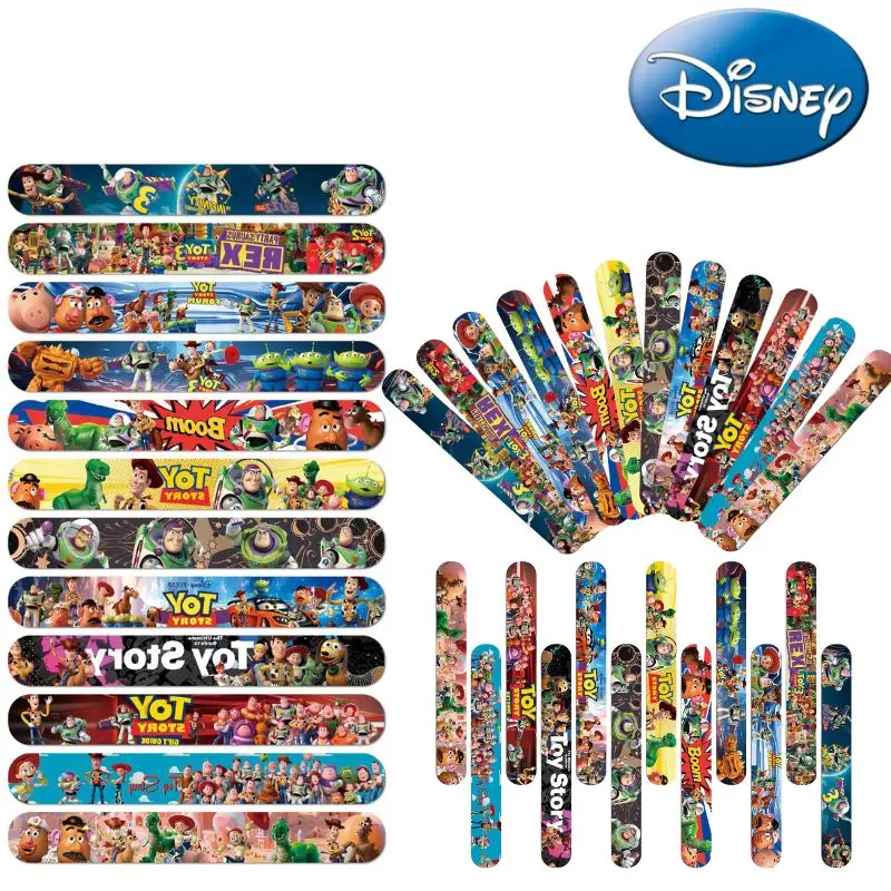New!! 1-60Pcs Toy Story 5 Slap Bracelets Party Favors Snap Band Supplies Children's Birthday Souvenirs Christmas Stocking Fille - view 2