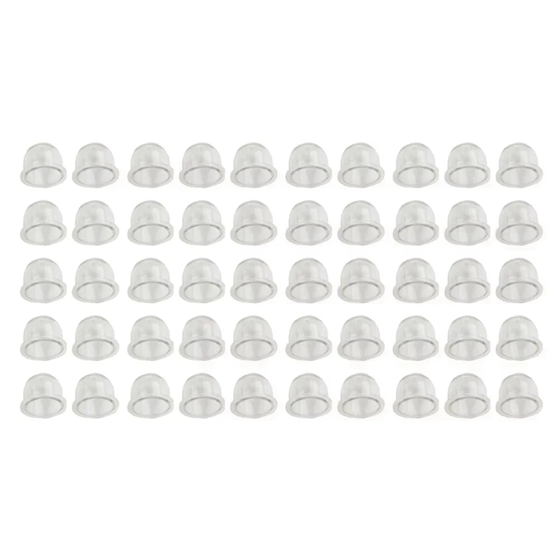 50 adet 22Mm Şeffaf Yakıt Karbüratör Astar Ampul Yağ Kabarcık Testere ÇALI KESİCİ Giyotin Çalı Tırpan Değiştirin