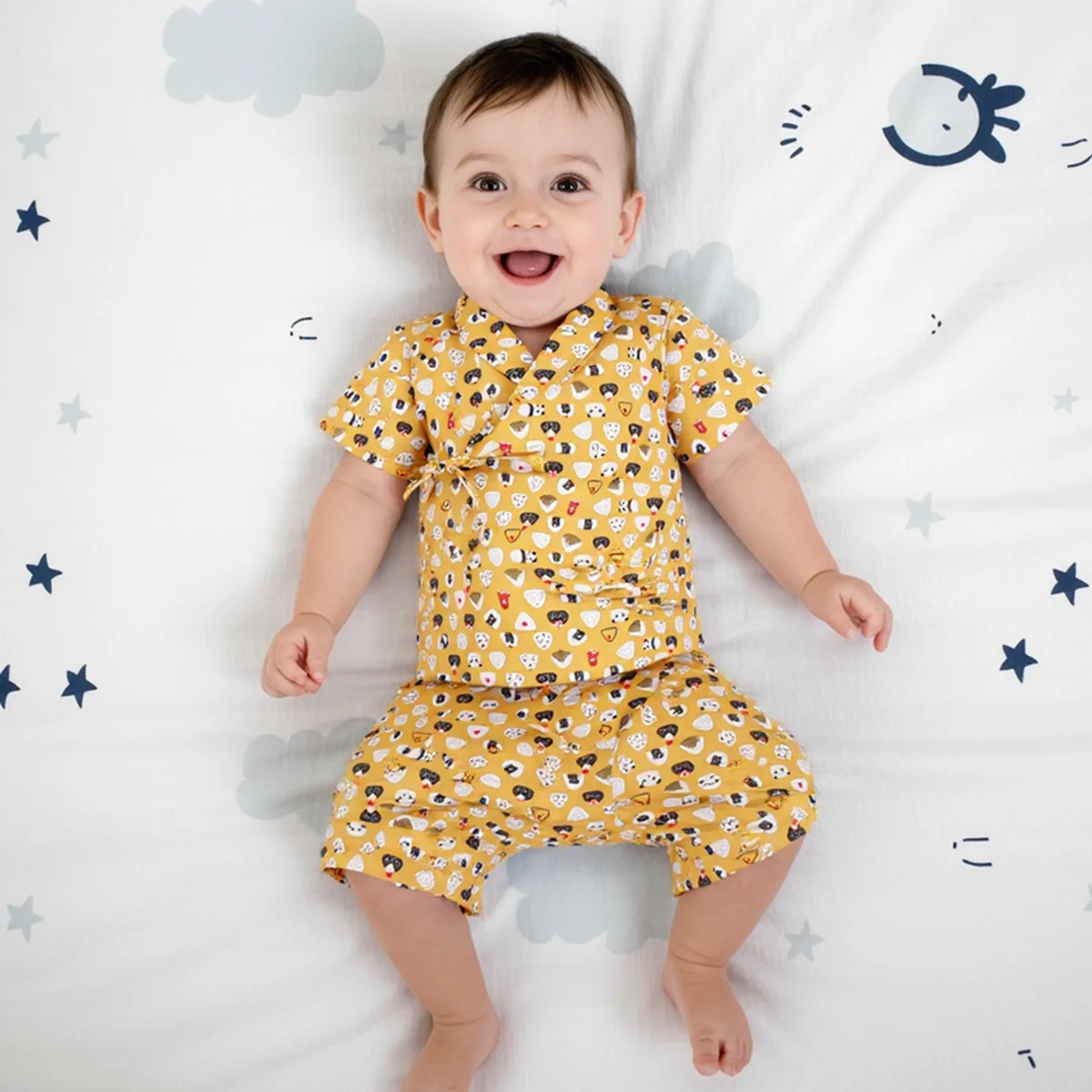 Casual Cartoon Summer Baby Clothing Sets  Infant Pajamas Shirts + Shorts