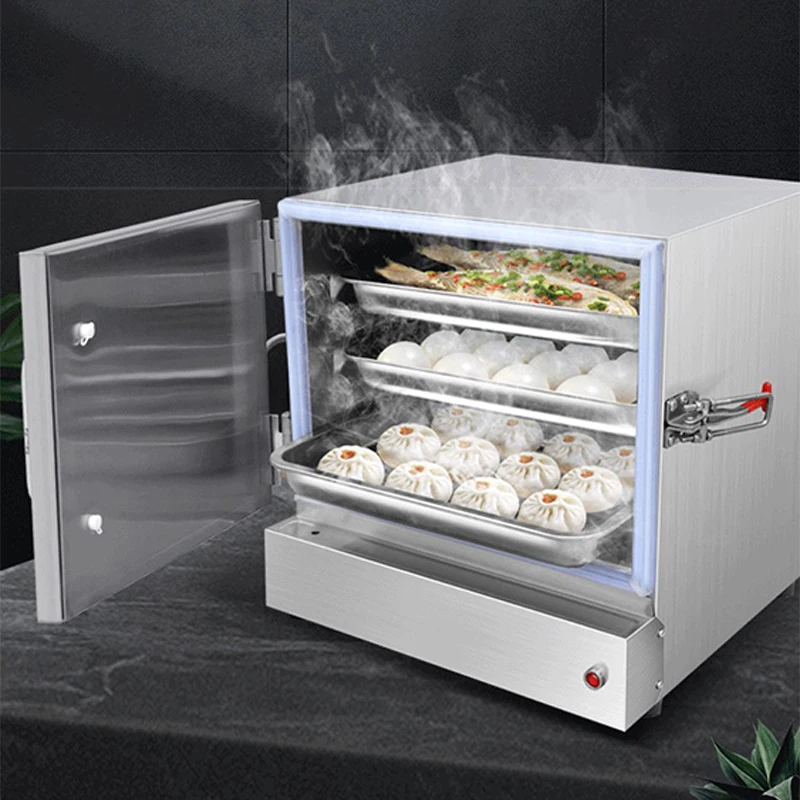 Dampf Topf für Kochen Elektrische Pan Haushalt Dampfer Mini Reis Kleine Desktop Reis Voll Automatische Kommerziellen Dampfer Maschine