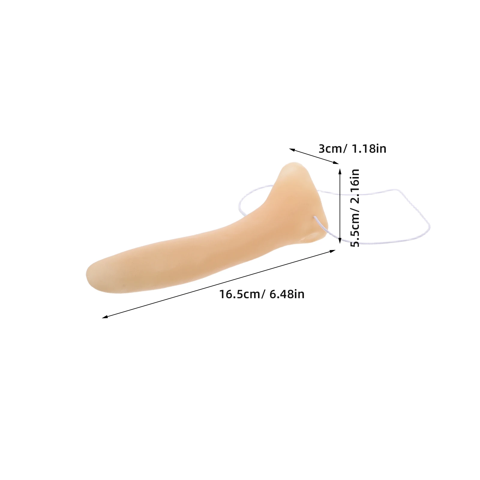 4 stks Lange Neus Prop: 6.5 Inch Pvc Halloween Cosplay Decor Herbruikbare Grappige Dress Up Neus Voor Maskerade Partij Accessoires,