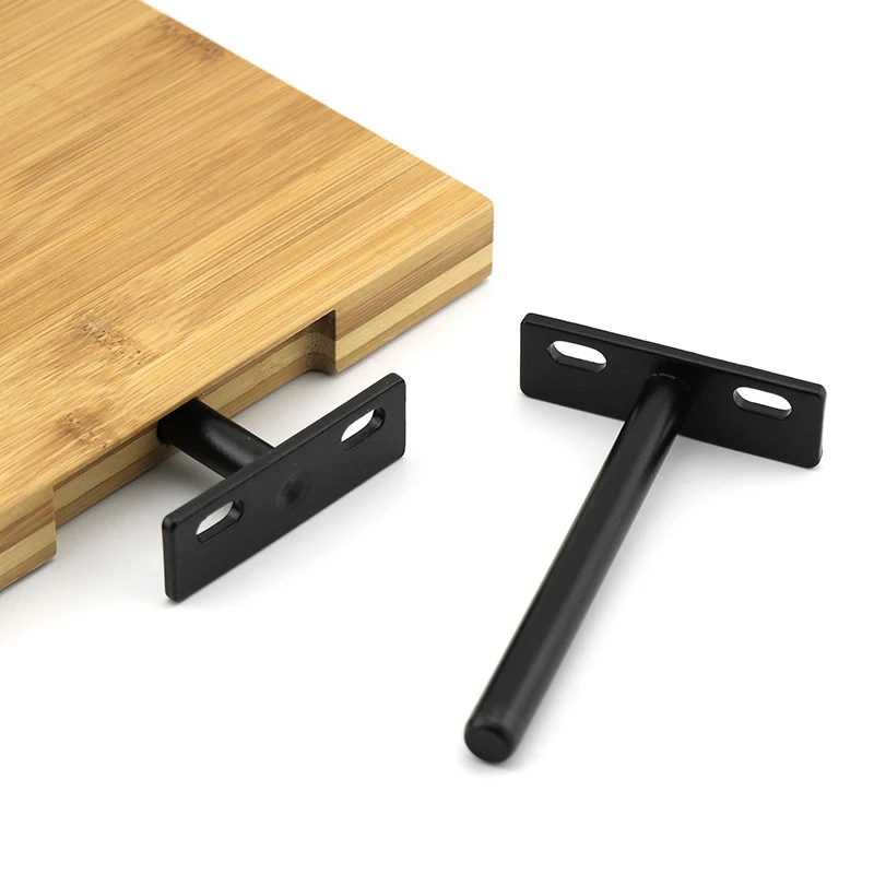 1 Pcs Floating Shelf Bracket Hidden Bracket Wall Mounted Bracket Invisible Nail Fixed Bracket Partition Hidden Shelf Bracket