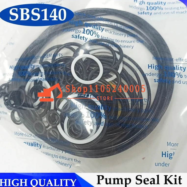 

Hydraulic Pump Seal Kit For E325C Excavator Main Pump Oil Seal Repair Kit SBS140 E325C