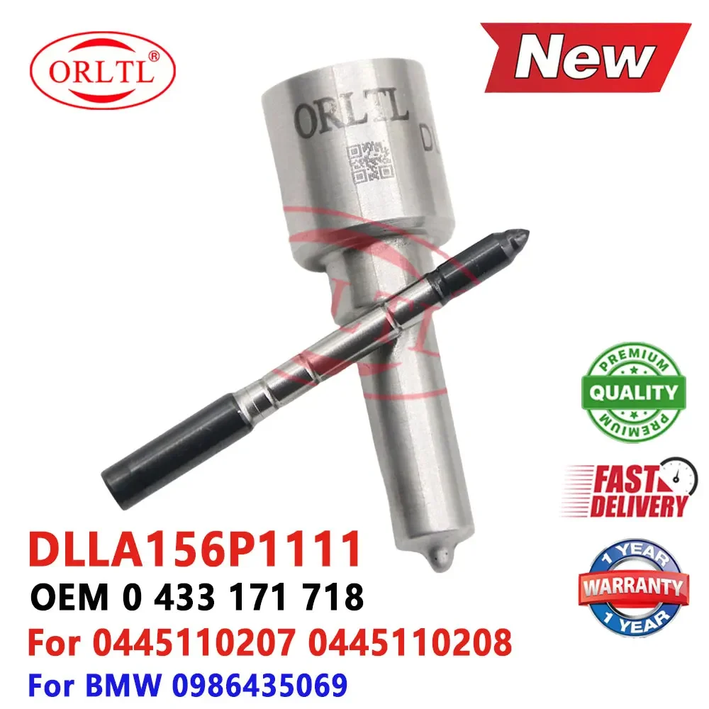 

New DLLA 156 P 1111 Diesel Injector Nozzle 0433171718 Fuel Auto Sparyer DLLA156P1111 For Bosch 0 445 110 208 0 445 110 207
