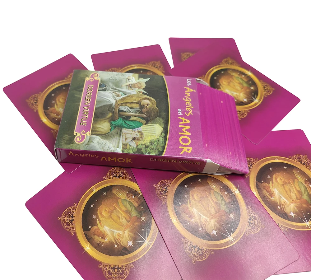 Spanish Version Oracle Deck. Spanish Los Angels Del Amor Oracle Cards  Tarot Cards for Beginners. Tarot Deck. New Deck