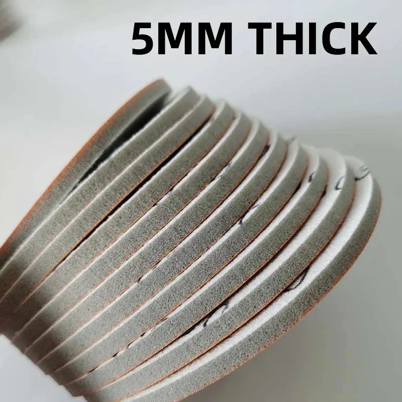 20 قطعة 5 بوصة 125 مللي متر جلخ اليد الرملي كتلة إسفنجية السيارات أكسيد الألومنيوم تلميع الصنفرة