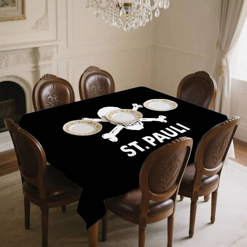 F-FC S-St. P-Pauli Table Cloth Tablecloth Party Decor Farmhouse Kitchen Dining Table Cloth Wedding Decorations