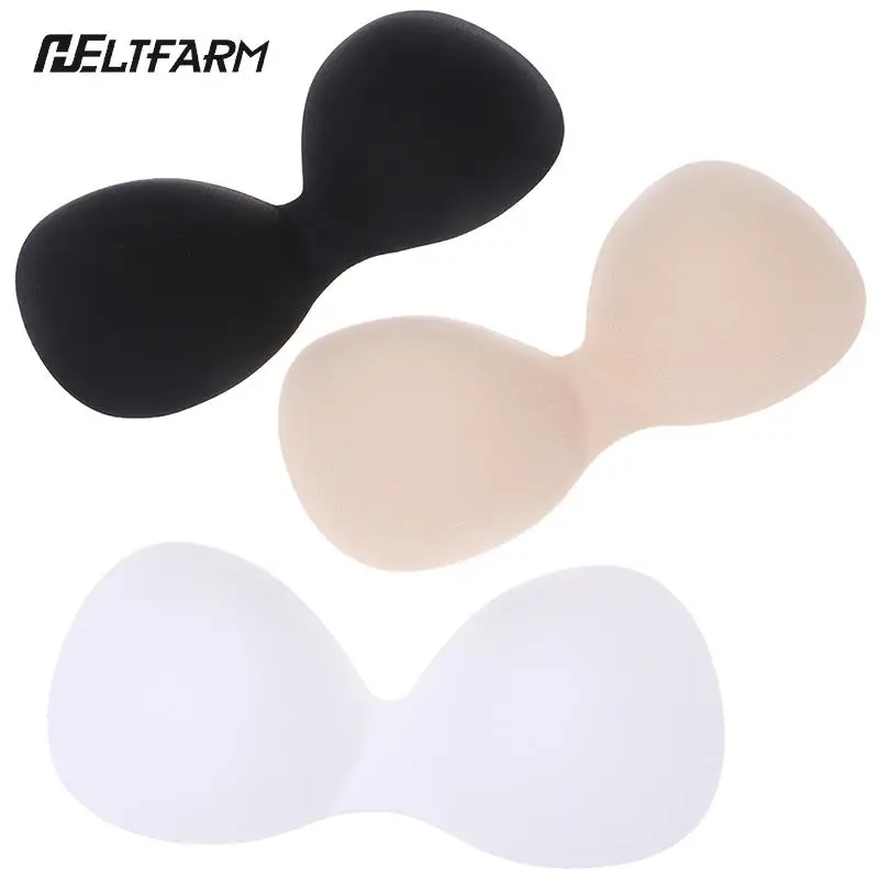 Women Swimsuit Comfortable Inserts Sponge Foam Bra Pads Chest Cup Breast Bra Bikini Insert Chest Pad