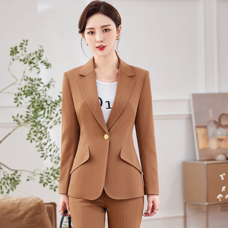 High-Grade Small Suit Jacket for Women Spring and Autumn 2023 New Temperament Goddess Style Korean Style Slim Fit Fashionable Su