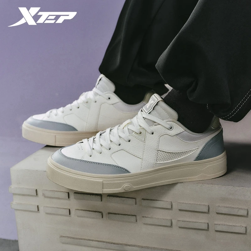 Xtep MAXX-SE Skateboarding Shoes For Men 2024 Summer Comfortable Skate Shoes Non-Slip Trekking Leisure Sneakers 876219310005