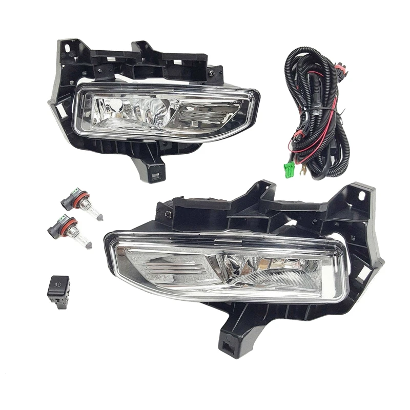 

Pair Fog Lamps Driving Light Kit With Wire Switch Relay For Nissan Versa Note 2017-2019 Accessories