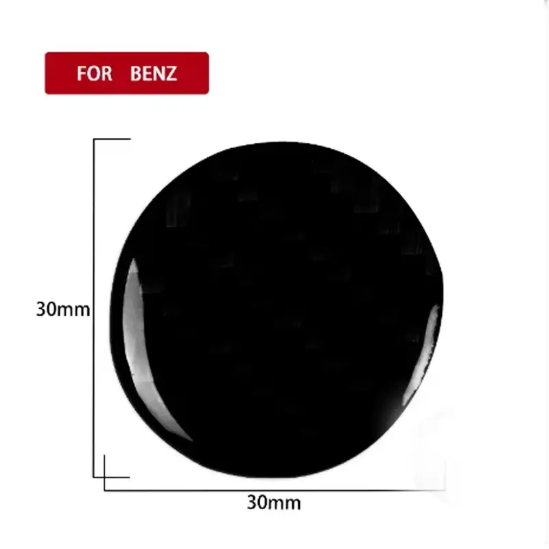For Mercedes-Benz CLA C117 2014-2018 GLA X156 2015-2019 Central Multimedia Knob Button Cover Trim Carbon Fiber Car Accessories - Image 8