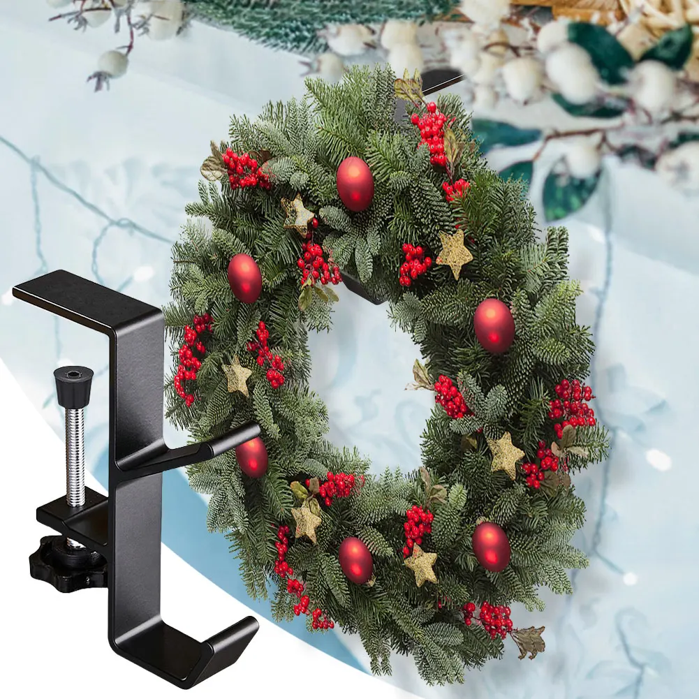 Colgador de medias y guirnaldas para chimenea, soportes ajustables para medias navideñas, perchas para medias de manto, 2/4/6 Uds.