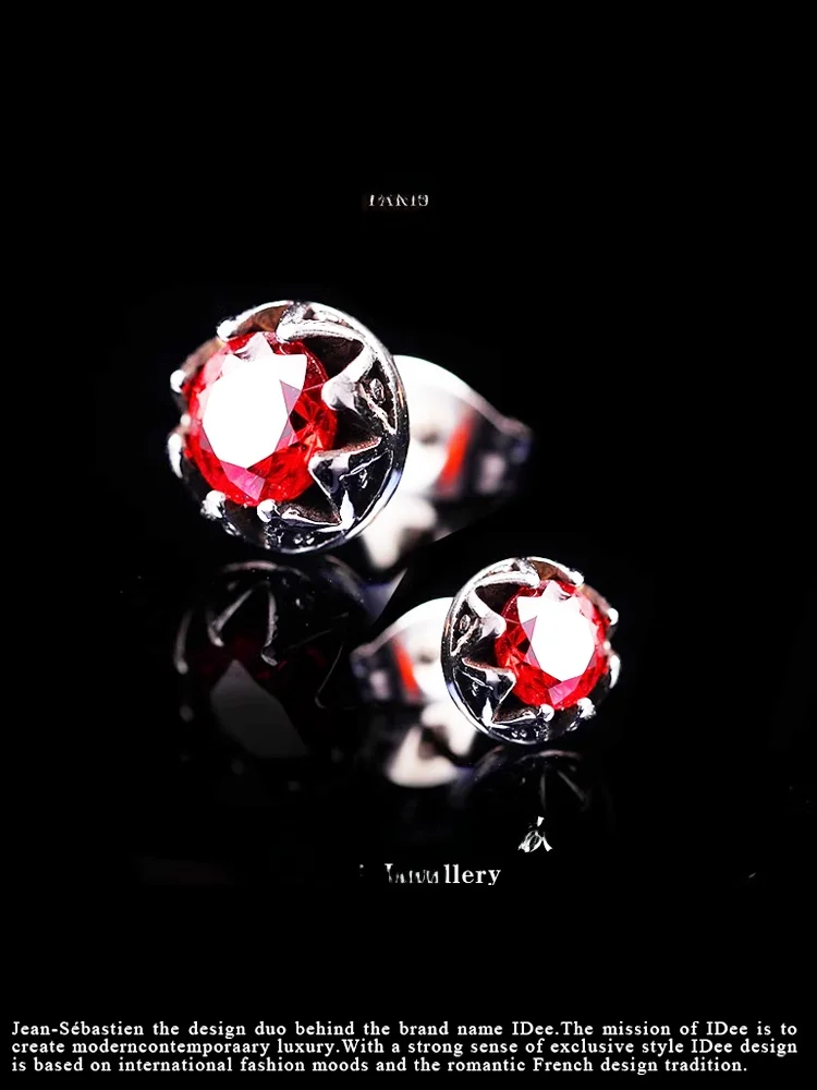 orecchini-in-argento-thai-idee-design-unisex-di-tendenza-argento-sterling-925-con-gemma-rossa-gioielli-di-moda-unici-per-uomini-e-donne