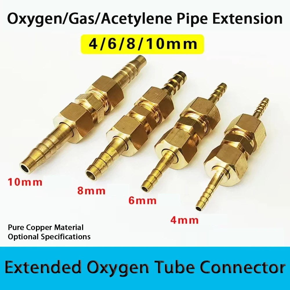 

Oxygen Tube Docking Wire 4/6/8/10mm Oxygen Belt Quick Connector Pagoda Connector M16 Double Outer Wire Connector