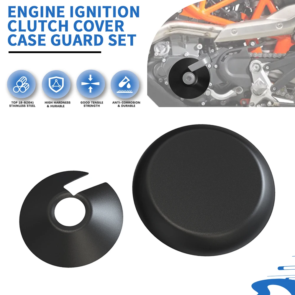 

Motorcycle CNC Engine Guard Clutch Cover Ignition Cover set For K-TM 690 SMC/Duke/Enduro Supermoto R FOR Husqvarna 701 Supermoto
