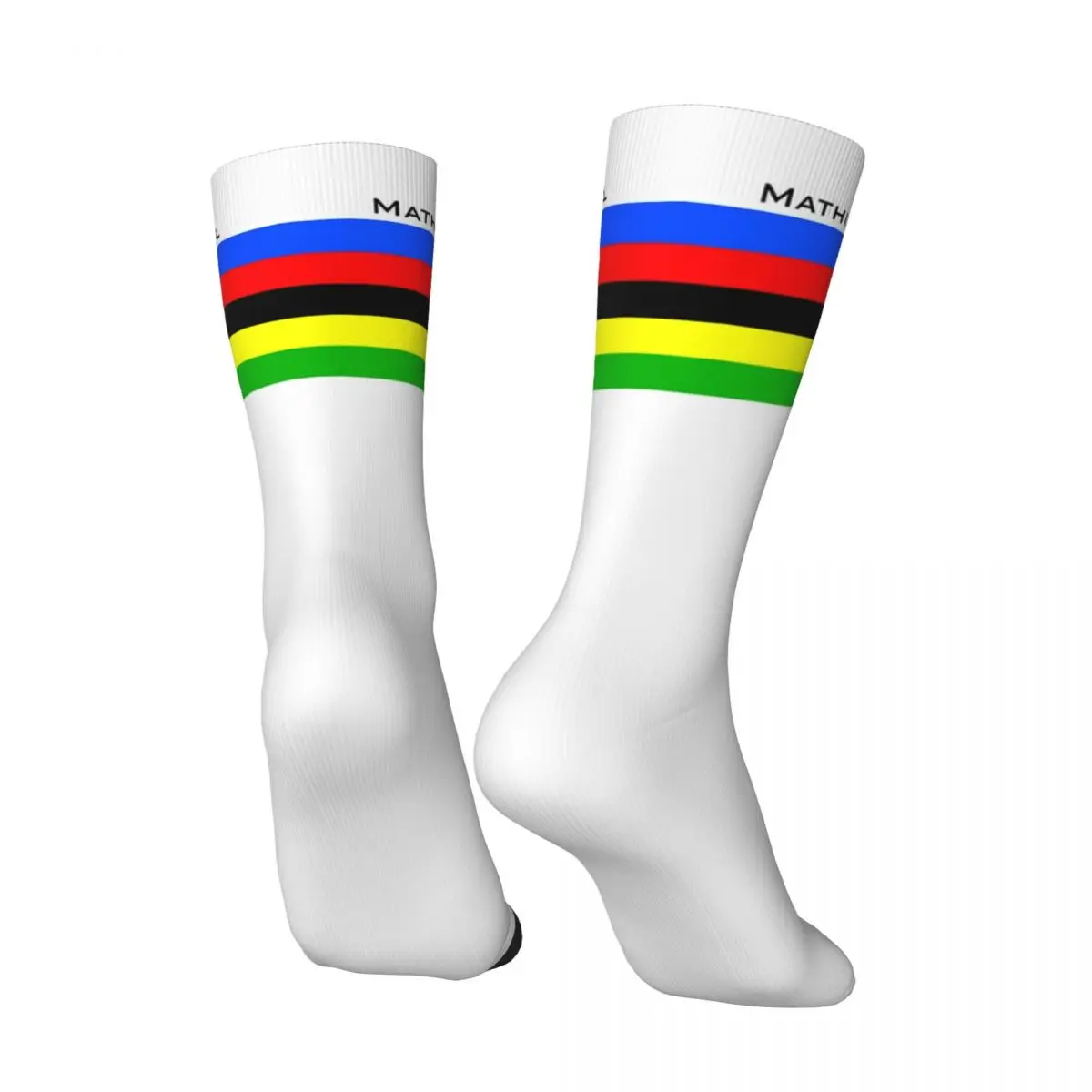 Mathieu Van Der Poel Stockings Women Men World Winner Socks Quality Kawaii Socks Outdoor Sports Anti Skid Custom Socks Gift