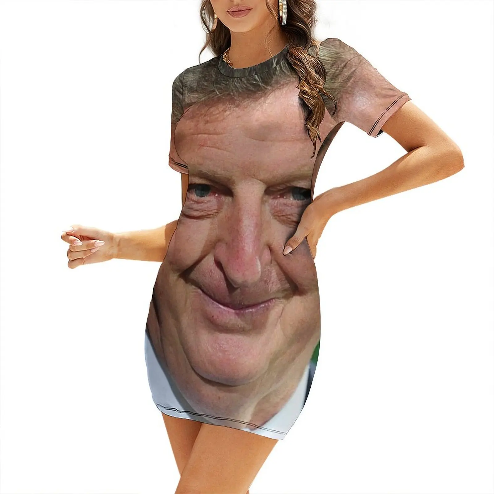 

Roy Hodgson: English football manager and icon Short Sleeved Dress womans clothing woman dress