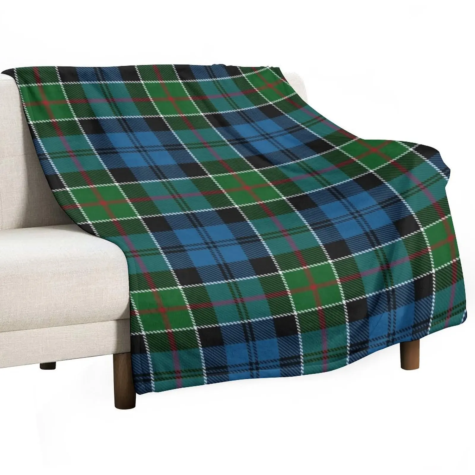 Colquhoun Cowans Tartan Throw Blanket blankets and throws Giant Sofa Designers Blankets