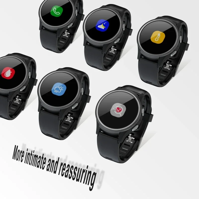 4G GPS SP02 HR SOS Smartwatch Custom 2-way Call ECG Wifi BET High Quality Elder Smart Watch