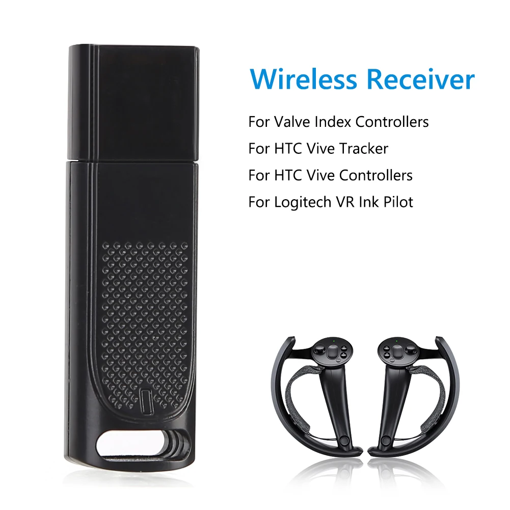 SteamVR Steam USB Dongle for Valve Index Controllers and HTC Vive Tracker USB Dongle Receiver Portable Wireless Receiver Adapter