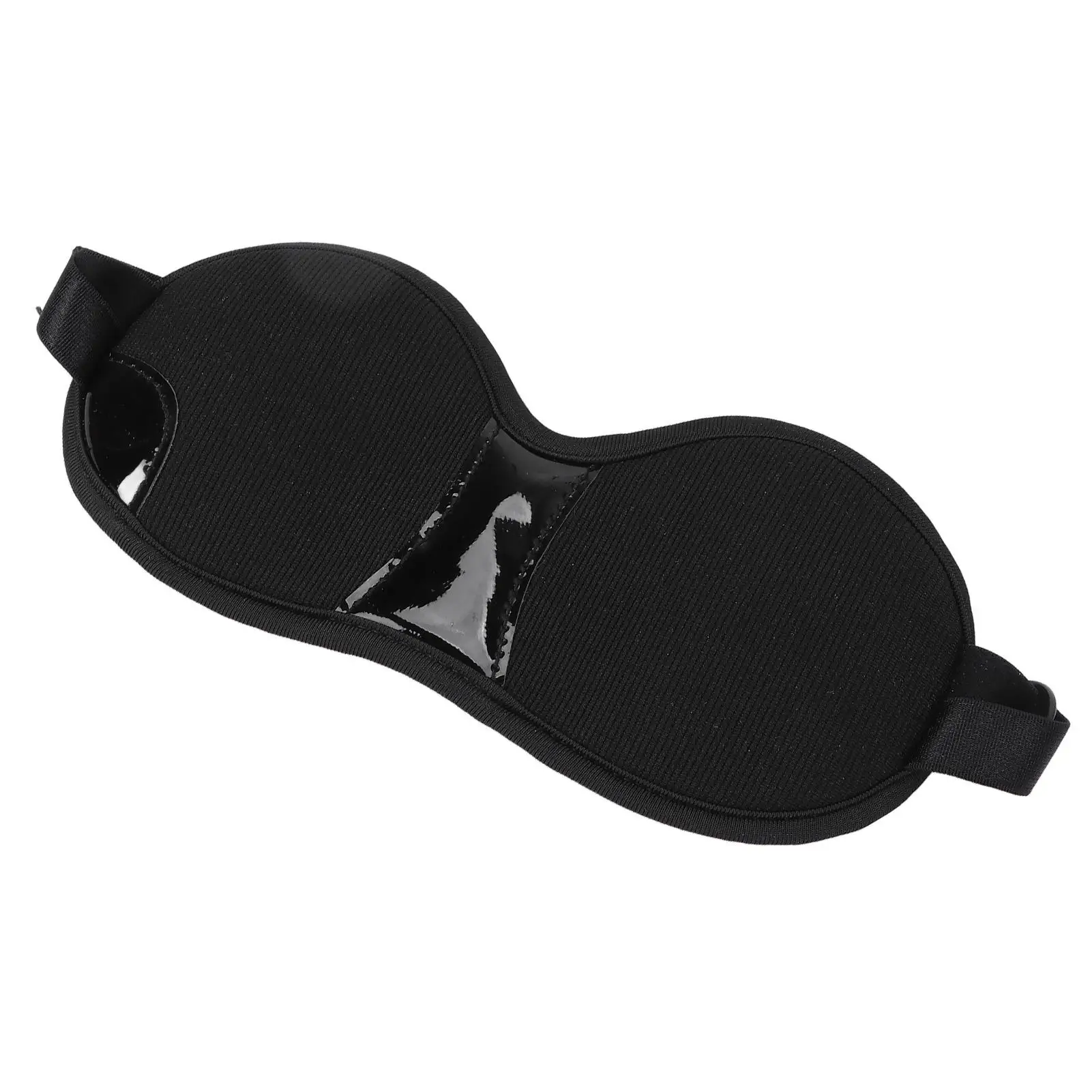 قناع العين المغناطيسي يزيد من الميلاتونين أثناء النوم، من البوليستر الناعم القابل للتعديل لتخفيف الصداع للاستخدام المنزلي