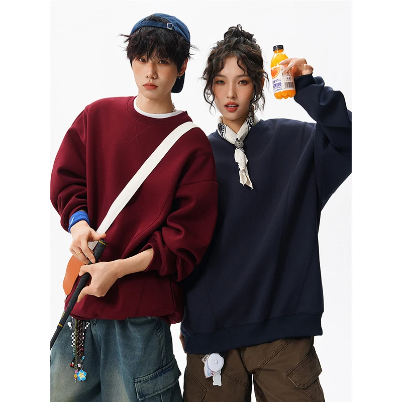 

Couple Outdoor Mountaineering Hiking Fashion Trend Versatile Hoodie Spring and Autumn Trend Solid Color Simple Natural Hoodie