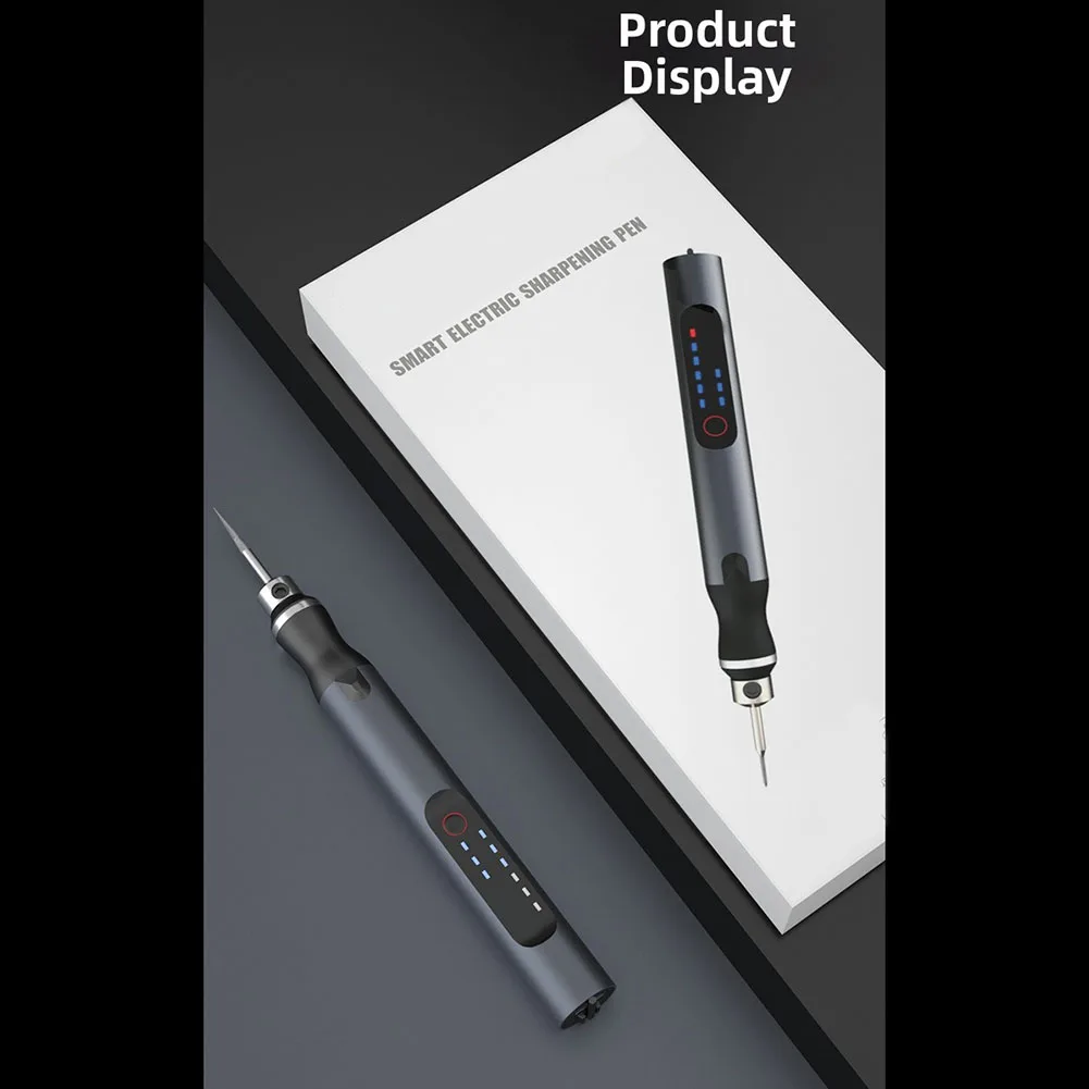 Rechargeable Polishing Pen with Intelligent Protection Overload Overcurrent Overtemperature Safeguards Built-in