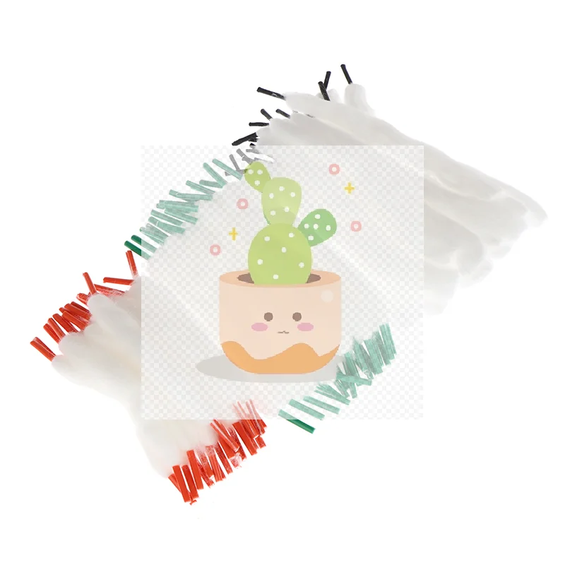 

20 шт. шнурки/нитка из хлопка PREMIUM, шерсть с беконом, диаметр 2,5 мм, долговечный впитывающий материал, нить L120 мм