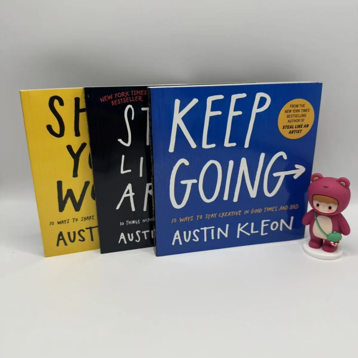 

3Books/set B5 Large Font Edition Show Your Work Series Complete Set of 3 Books Libros Livros