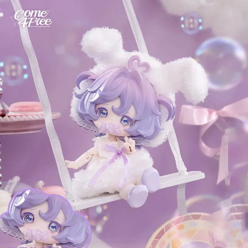 Zestaw Niespodzianek Bonnie Milk Cake Dream Puff Series, Figurki Anime Kawaii, Figurki Akcji, Pudełko Niespodzianka z Losowymi Zawartościami, Prezent dla Dziewczynek