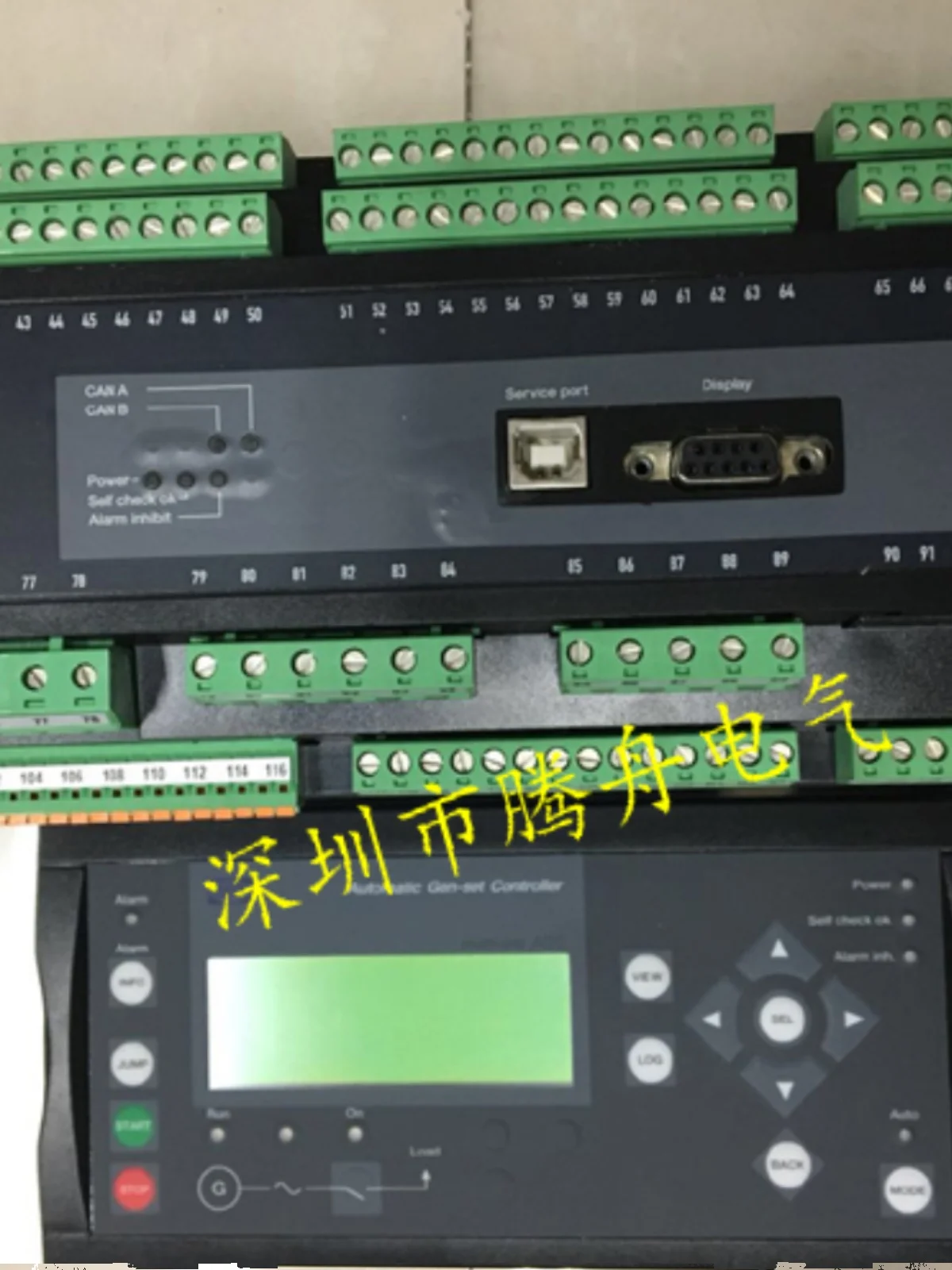 AGC150 Dan Control Controller AGC/GS/3.6 DEIF Control PLC Module CORE EXTENDED