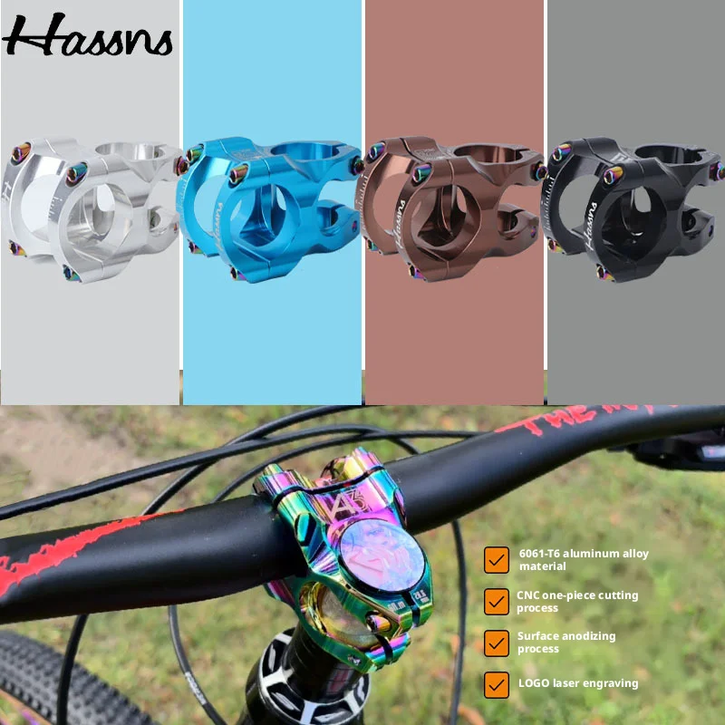 

MTB Road Bike Stem 31.8mm High-Strength Aluminum Alloy Bike Handlebar Stem 35mm Lightweight Cycling Parts