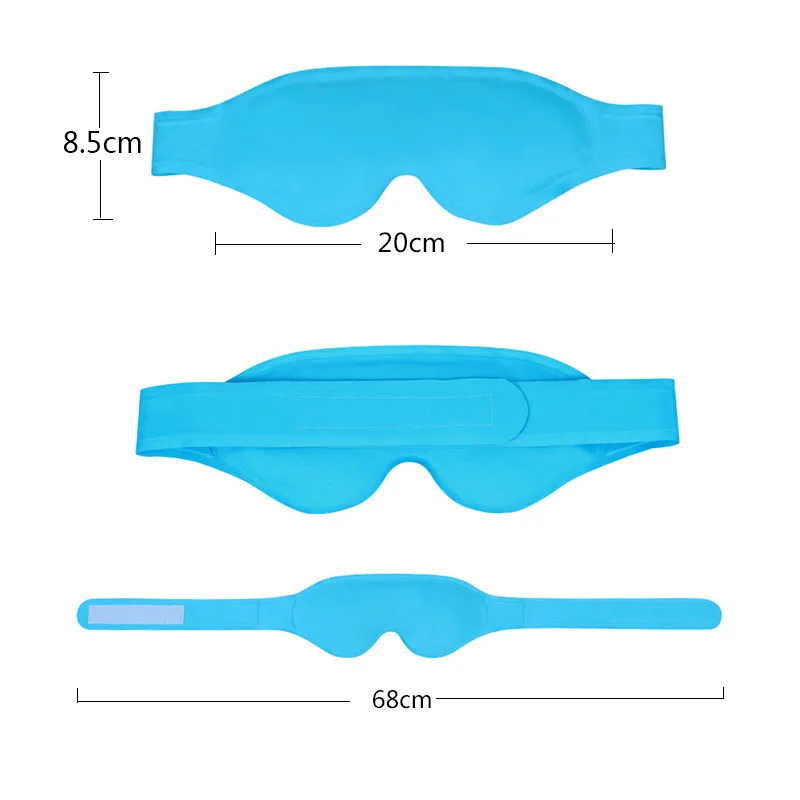 Многоразовая маска для холодных и горячих глаз, пакет ледяных гелей, компресс для после глаз, хирургия, напряжение, снятие стресса, зудящие глаза, темные круги, регулируемые