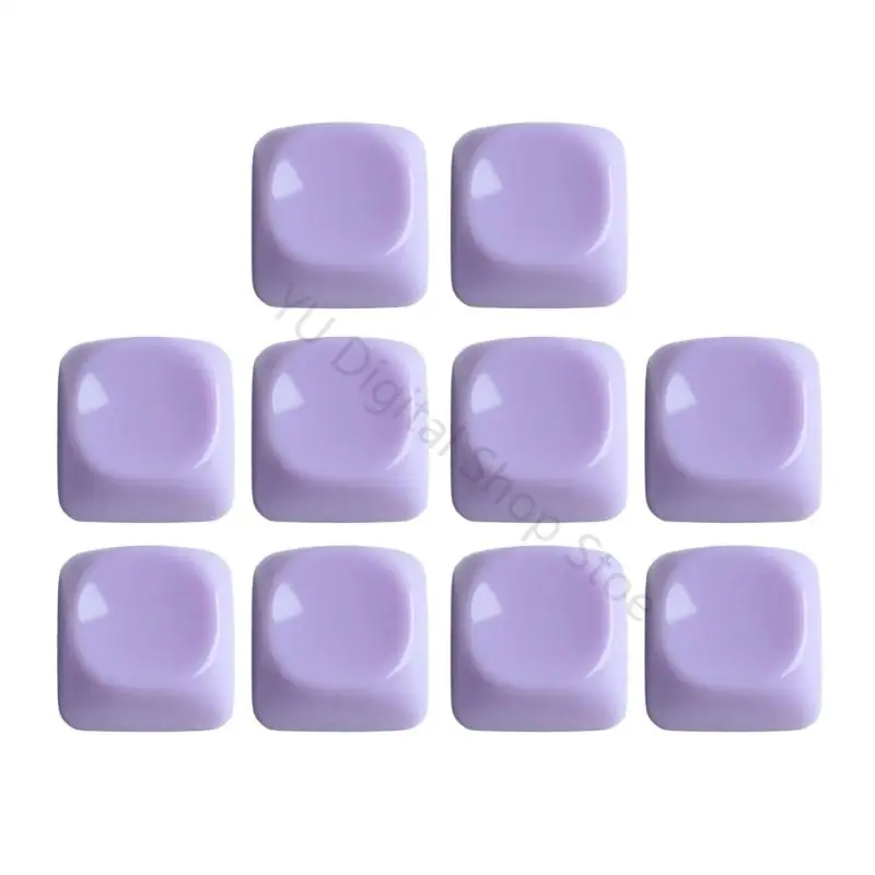 96BA Klare PC-Tastatur-Tastenkappen für abgerundete 1U-Akzent-MOA-Profil-Platzierungsdetails – Detail 3